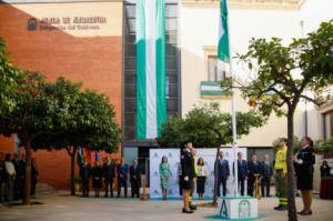 4D: Dos consejeros celebran en Almería el Día de la Bandera