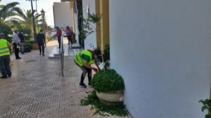 Cuatro Alumnos De La Escuela Agraria Vicar Hacen Sus Prácticas en Jardinería Del Ayuntamiento