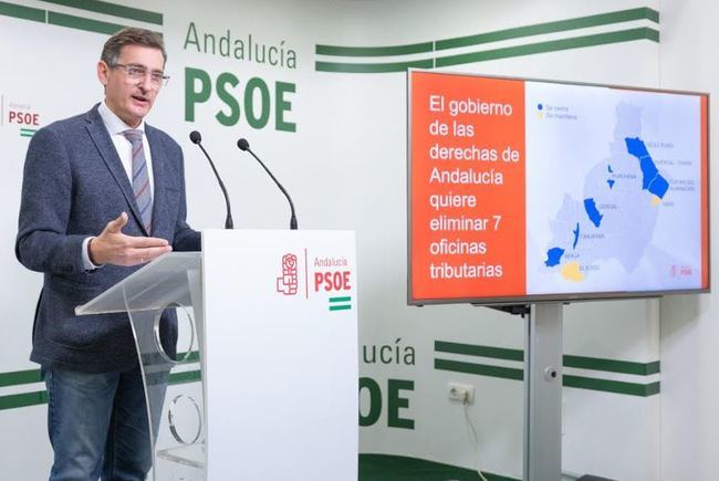 El PSOE denuncia que la Junta quiere eliminar oficinas tributarias