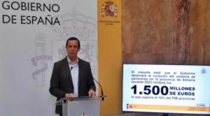 Las pensiones en Almería costarán 1.500 millones de euros este año