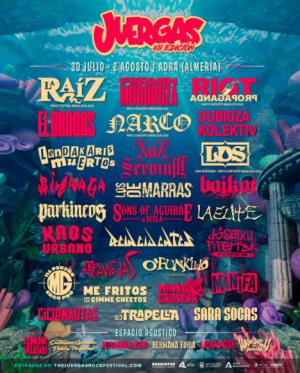 The Juergas Rock Festival presenta el cartel completo