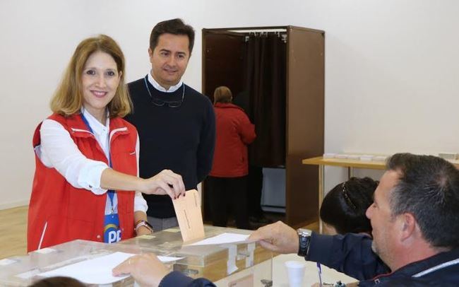 La quinta al Congreso por el PP vota en El Ejido