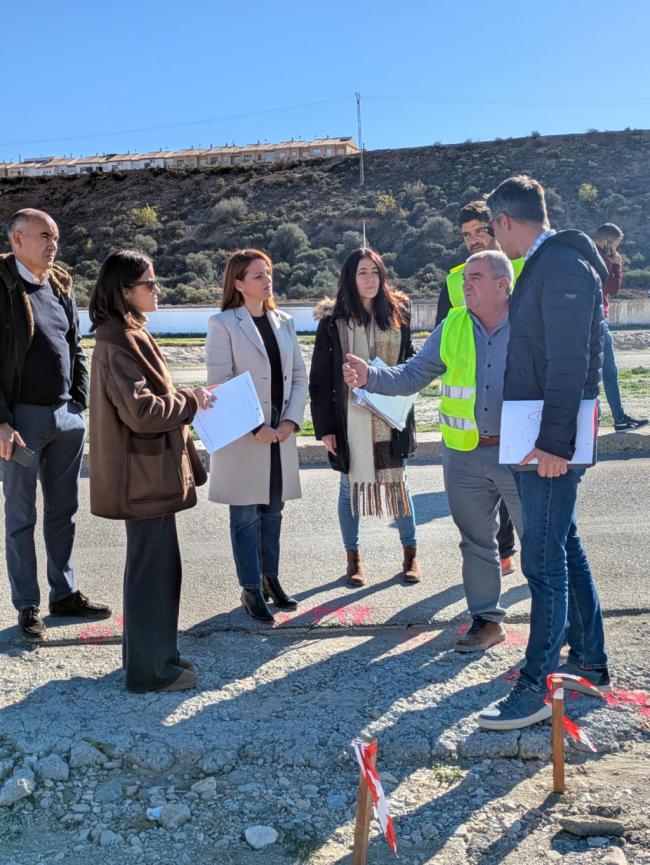 Comienzan las obras del nuevo Ramal para dar salida a la Calle Ramón y Cajal en Albox