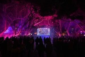 Navidad ilumina el Parque Nicolás Salmerón en Almería