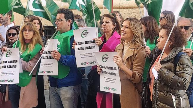 Ana Martínez Labella apoya a CSIF y critica el desmantelamiento de MUFACE