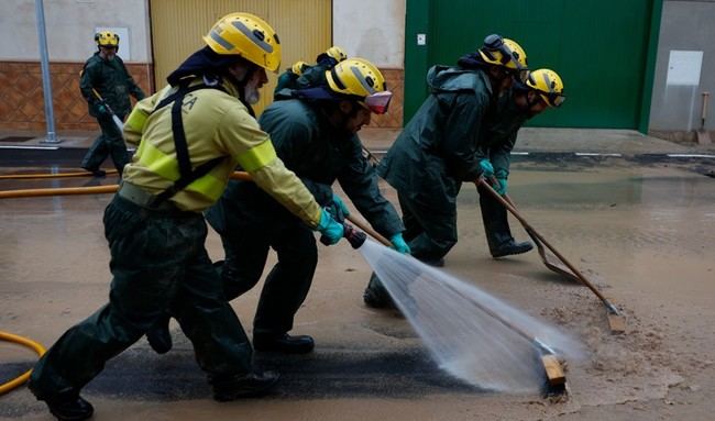 Almería registra 4 incidencias por lluvias en Andalucía