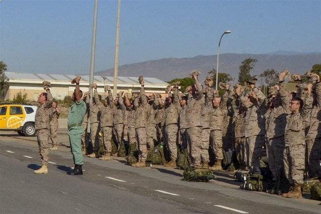 Vuelve la Legión que instruyó al ejercito iraquí