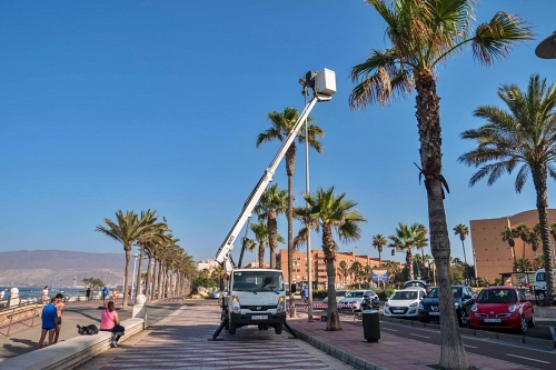 Nuevo alumbrado desde el Cable Inglés a la Fabriquilla