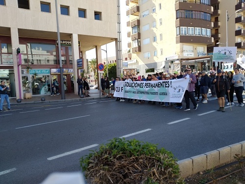 1.500 personas vuelven a reclamar mejoras en el Cañarete