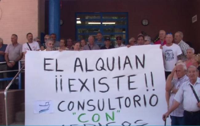 Vecinos de El Alquián protestan por falta de citas y servicios médicos