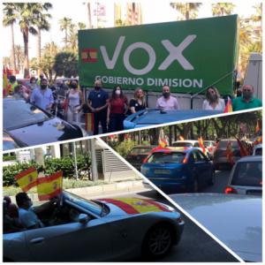 De Meer dice que la manifestación de Vox expresa "rabia"