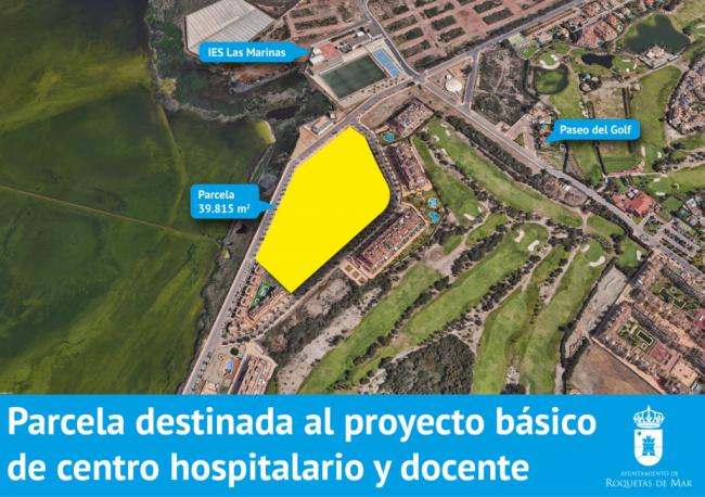 El Ayuntamiento de Roquetas saca a licitación la concesión del futuro hospital privado