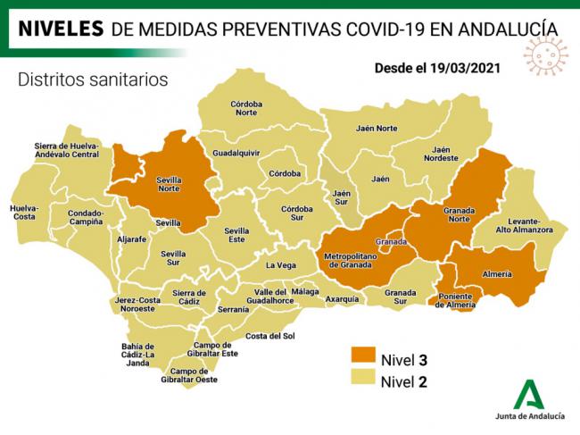 130 nuevos contagios covid-19 en Almería