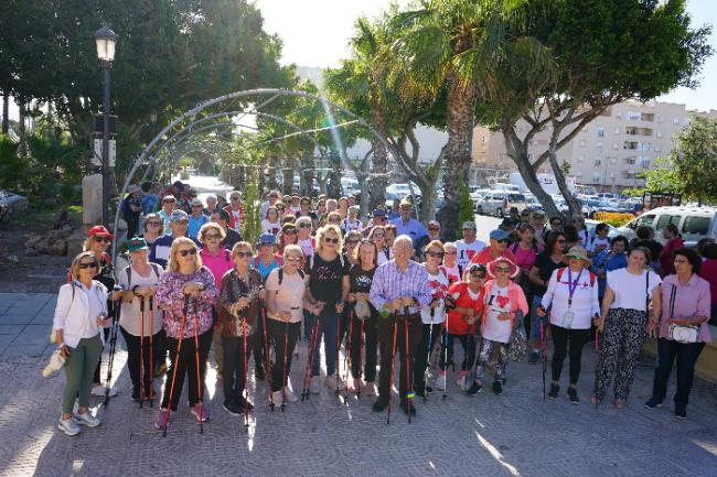 200 personas en la II Marcha Nórdica de Vícar