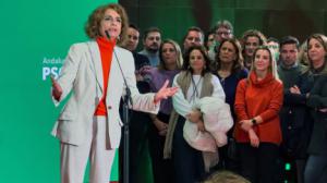 Montero promete un PSOE andaluz fuerte y unido