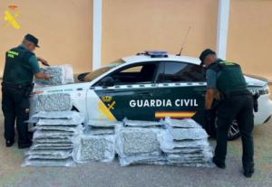 Interceptan vehículo con 65 kg de marihuana en Chirivel