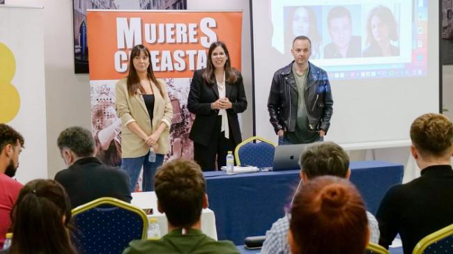 Gabriela Defty dirige la segunda 'masterclass' del plan de formación para de 'Filming Almería'