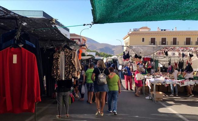 Berja lleva la campaña de vacunación frente a la gripe al mercadillo