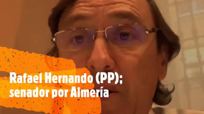 Rafael Hernando: “El PSOE sigue haciendo trilerismo en Almería”