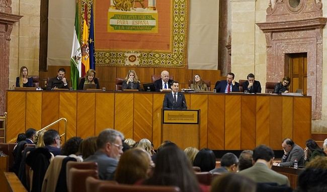 Moreno aboga por la unidad andaluza en defensa de Almería y sus intereses