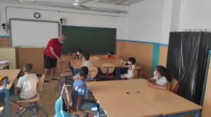 Caras De Ilusión En El Estreno De La Escuela De Verano De Vícar