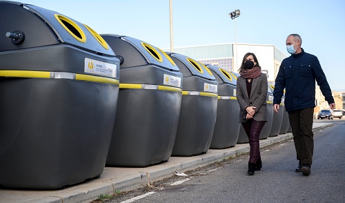 50 contenedores más para recogida selectiva de envases y papel