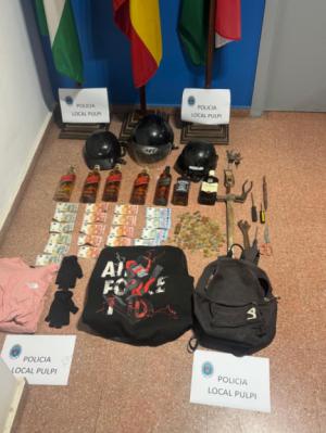 Detenidos siete sospechosos de robos en San Juan de los Terreros