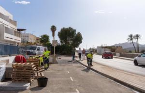 Obras para un nuevo acerado y alumbrado público en la travesía del Pozo de los Frailes