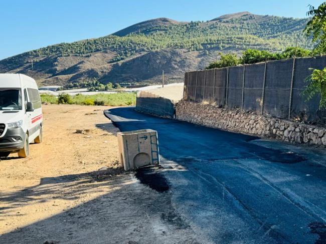 El Ayuntamiento de Dalías concluye los trabajos de asfaltado del Camino de la Soga