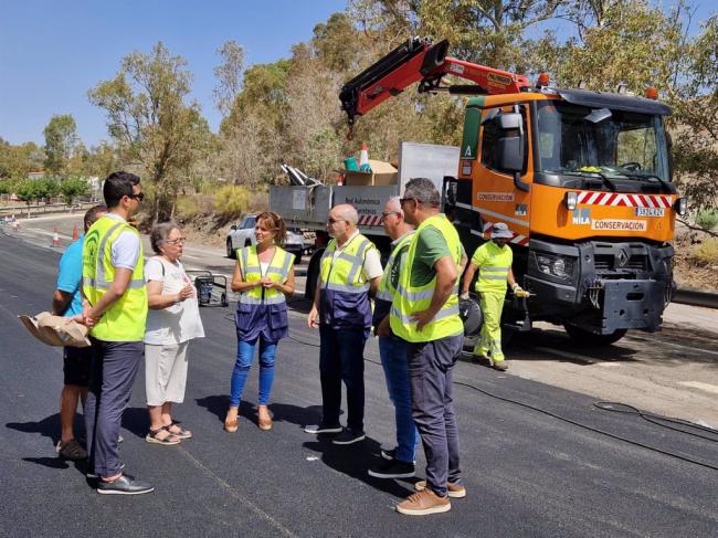 25.000 euros en mantenimiento de carreteras en el centro de Almería