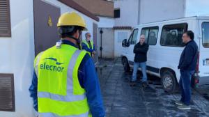 Nueva línea en el Cerro de San Roque para evitar cortes eléctricos en Berja