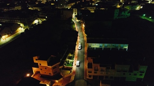 Obras de mejora en la calle San Agustín de Cuevas