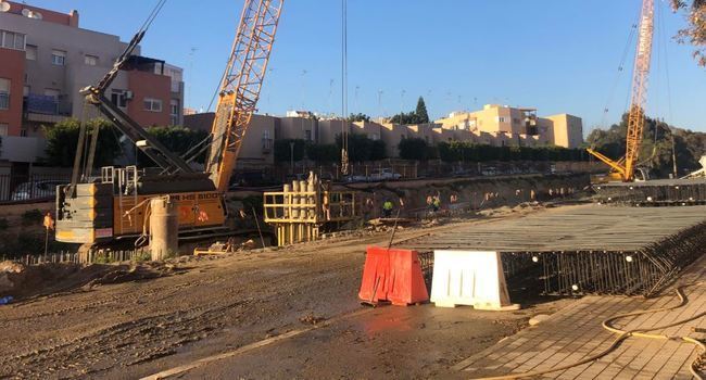 Desde el lune las obras de soterramiento en El Puche provocan desvíos del tráfico