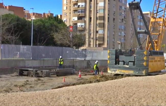 Avanzan obras del proyecto de soterramiento en Almería