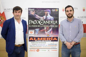 Paco Candela actuará el 9 de agosto en la Plaza de Toros de Almería