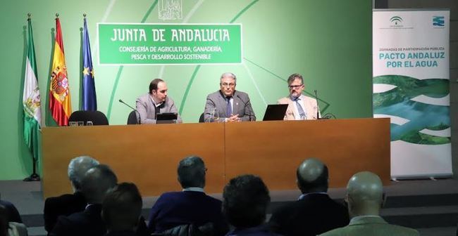 Amplia participación en el ‘Documento de trabajo del Pacto Andaluz por el Agua’