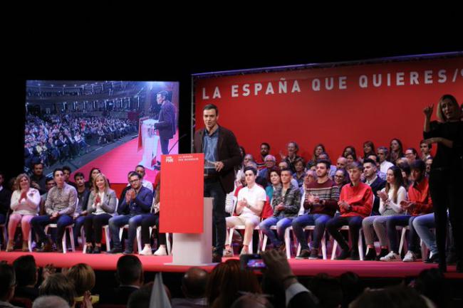 Sánchez presenta a sus candidatos por Almería para las municipales y generales