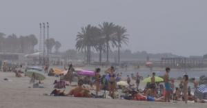 Calor y calima en Almería: récord histórico de temperatura y aviso de tormentas