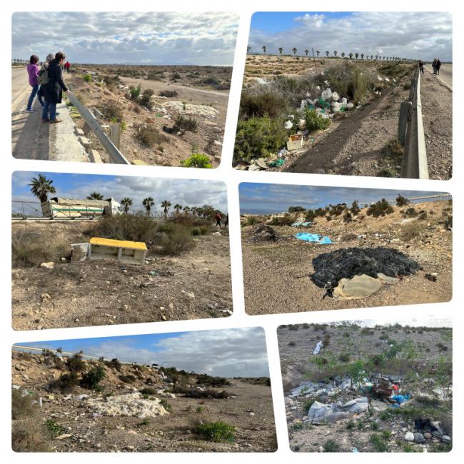 La ruta de los plásticos está en el Alquián