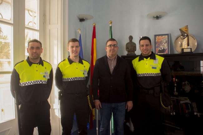 Continúa la formación de los tres nuevos policías municipales de Carboneras