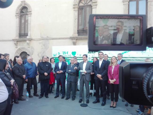 Fernández Pacheco: 'Este acto simboliza el encuentro por fin de Almería con la Andalucía del futuro'