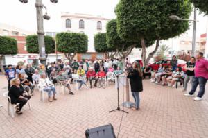 El presidente del PP impulsa la candidatura María del Mar López en Viator