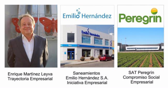 Asempal premia a Enrique Martínez Leyva, Saneamientos Emilio Hernández y SAT Peregrín