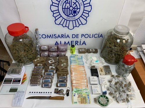 Desmantelado un histórico punto de venta de droga en del Zapillo