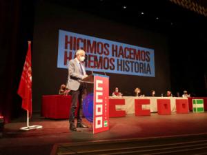 Asempal destaca el valor del diálogo social en el XII Congreso de CCOO