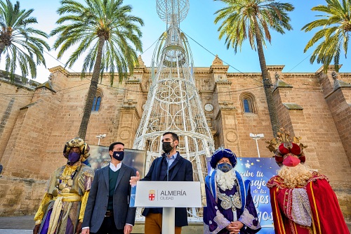 Los Reyes Magos utilizan una web para conectarse con los niños almerienses