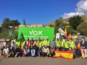 El sindicato de Vox logra escasa asistencia a su Primero de Mayo en Almería