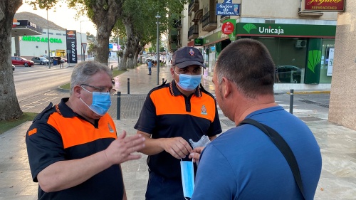 El Ayuntamiento de Berja insiste en la obligación de llevar mascarilla