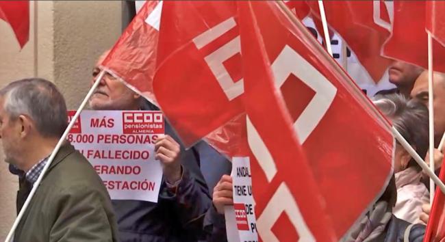 Protesta sindical por la crítica situación de la dependencia