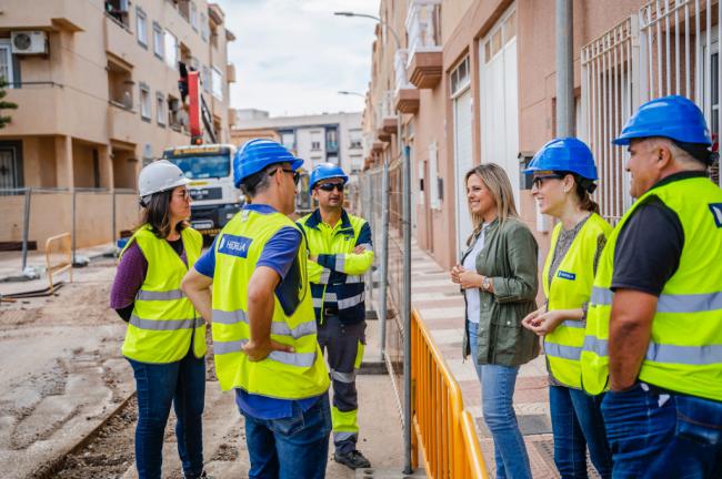 Roquetas de Mar impulsa la renovación de redes de saneamiento
 